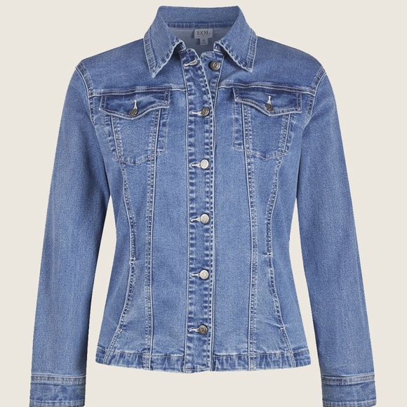 Kerrits Activewear In Motion Jean Jacket Size XSMIDNIGHT WASH / XS - Picture 9 of 10